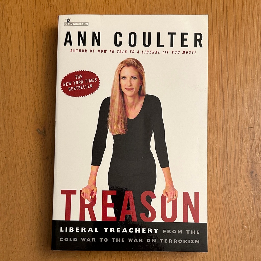 Treason by Ann Coulter Paperback